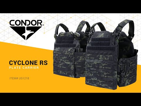 Плитоноска типу Plate Carrier Condor Cyclone RS - Black