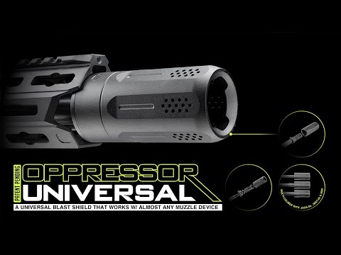 Компенсатор Strike Industries Oppressor Universal 5,56/7,62/9 мм - Black