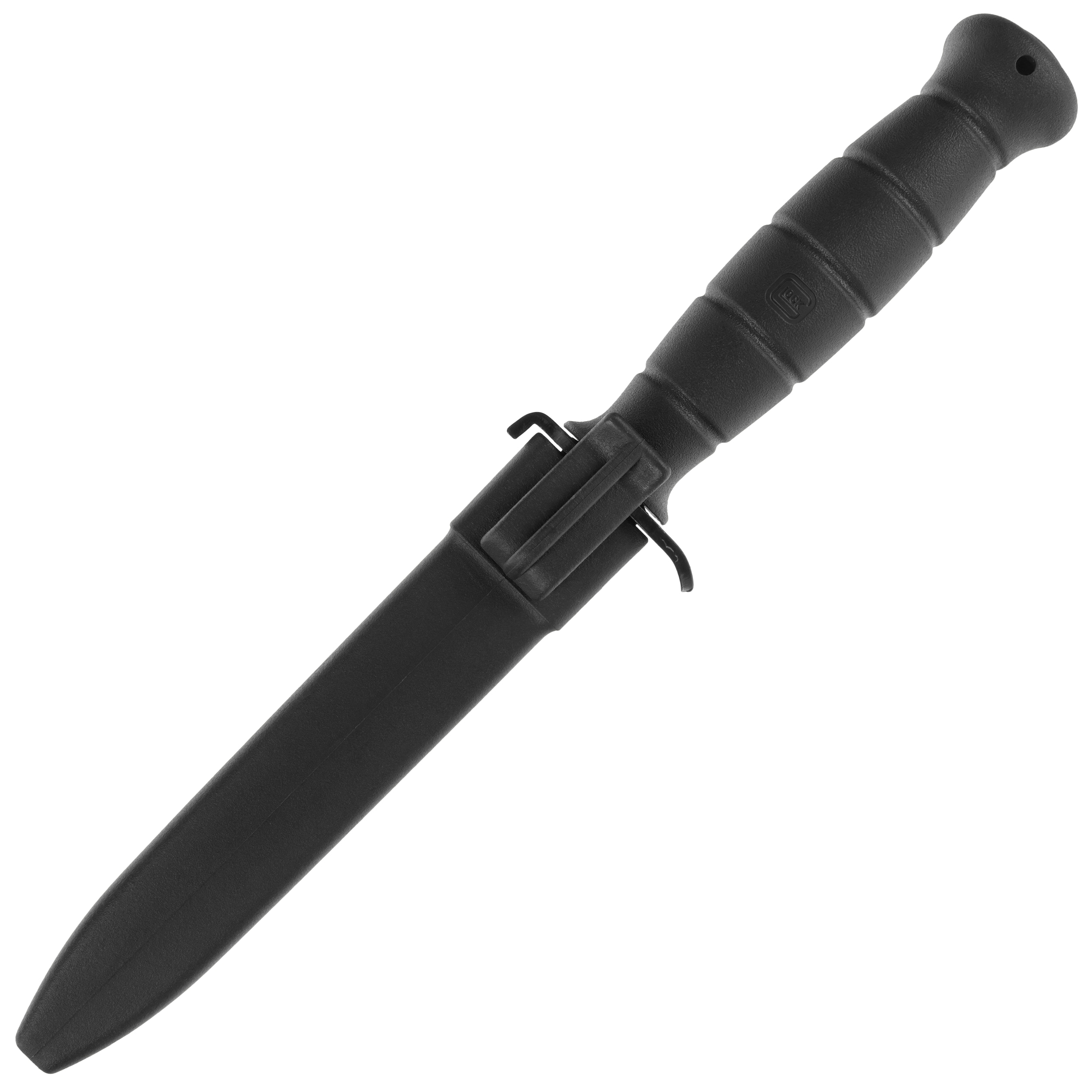 Військовий ніж Glock FM81 Black з пилкою