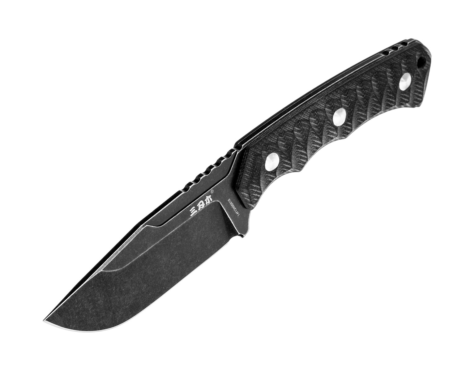 Nóż Sanrenmu S738 Blackwash
