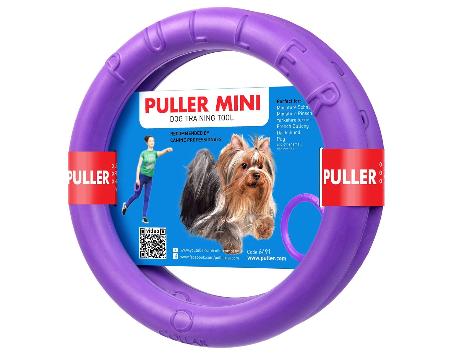 Puller dla psa - zabawka treningowa Mini 2 szt.