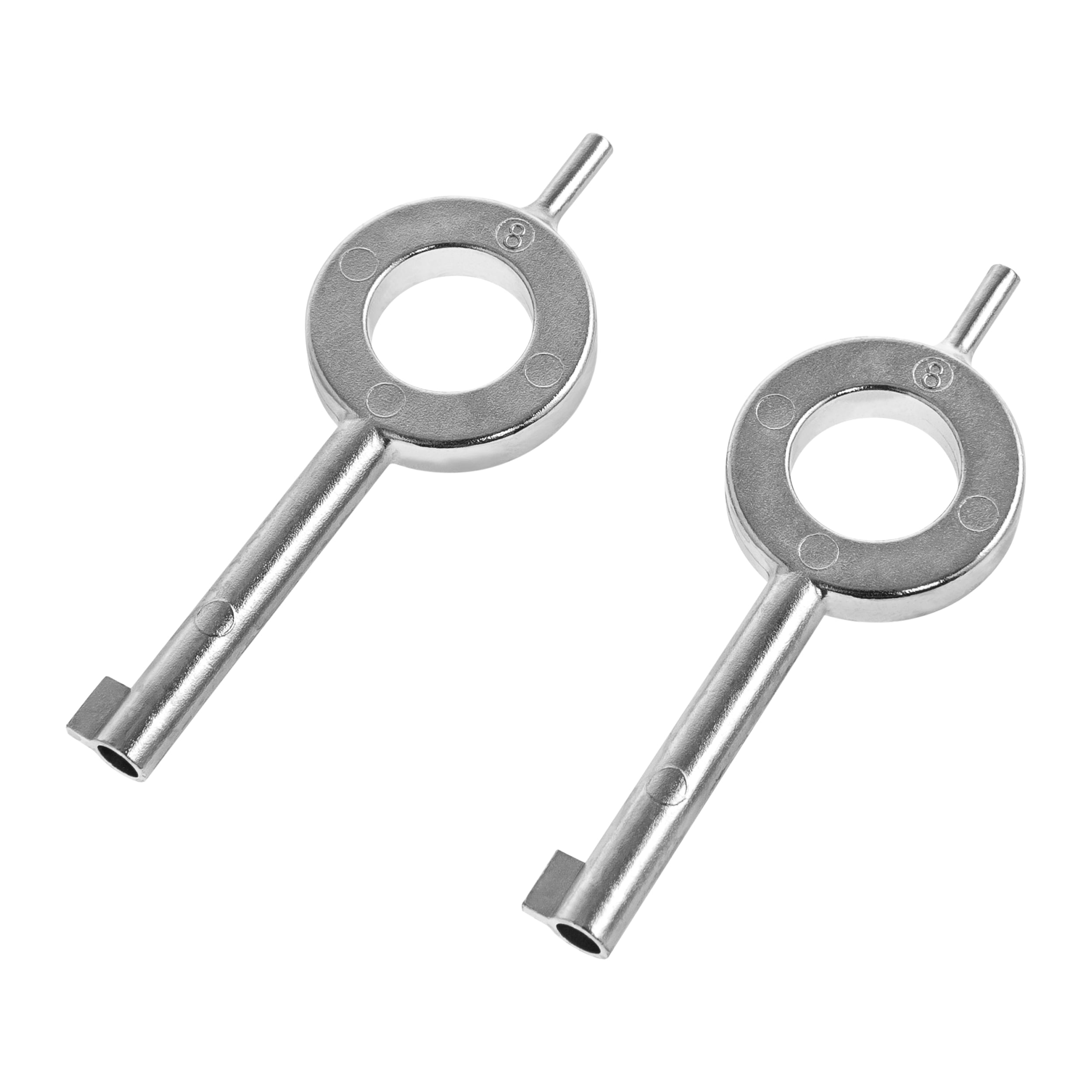 Kajdanki łańcuszkowe Alcyon Chain Steel Single Sided Double Lock - Srebrne