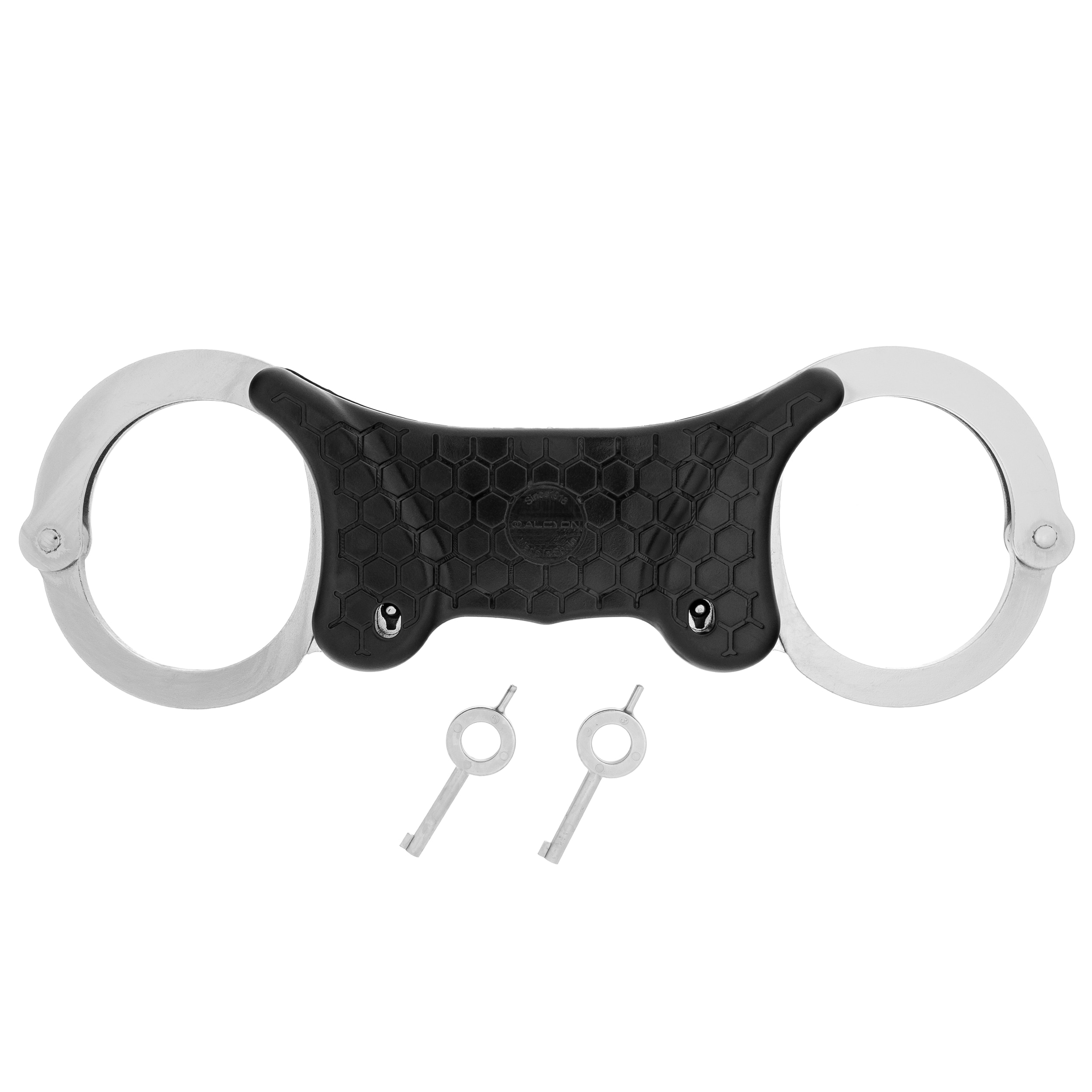 Жорсткі наручники Alcyon Rigid steel срібні