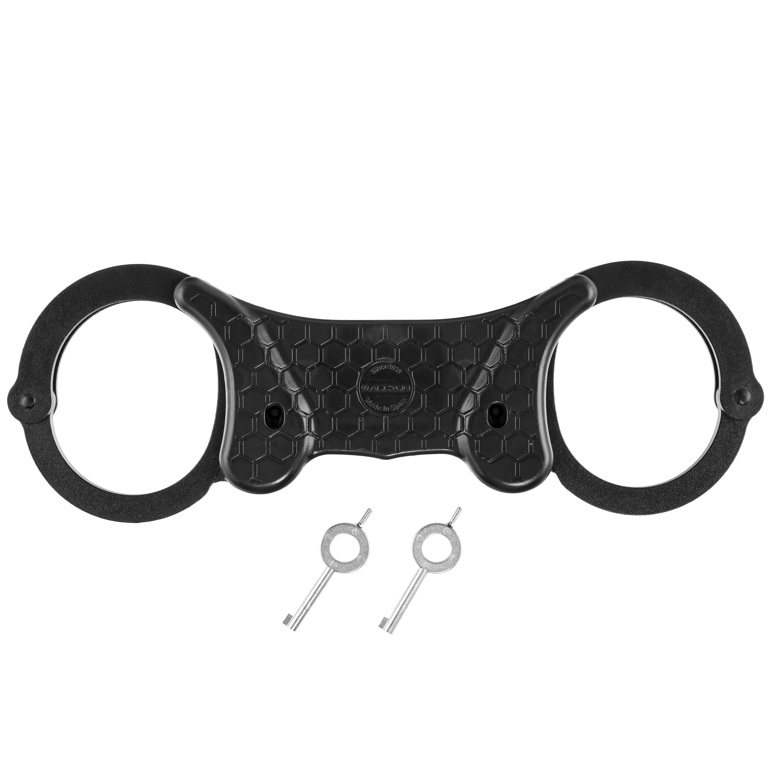 Жорсткі наручники Alcyon Rigid steel чорні
