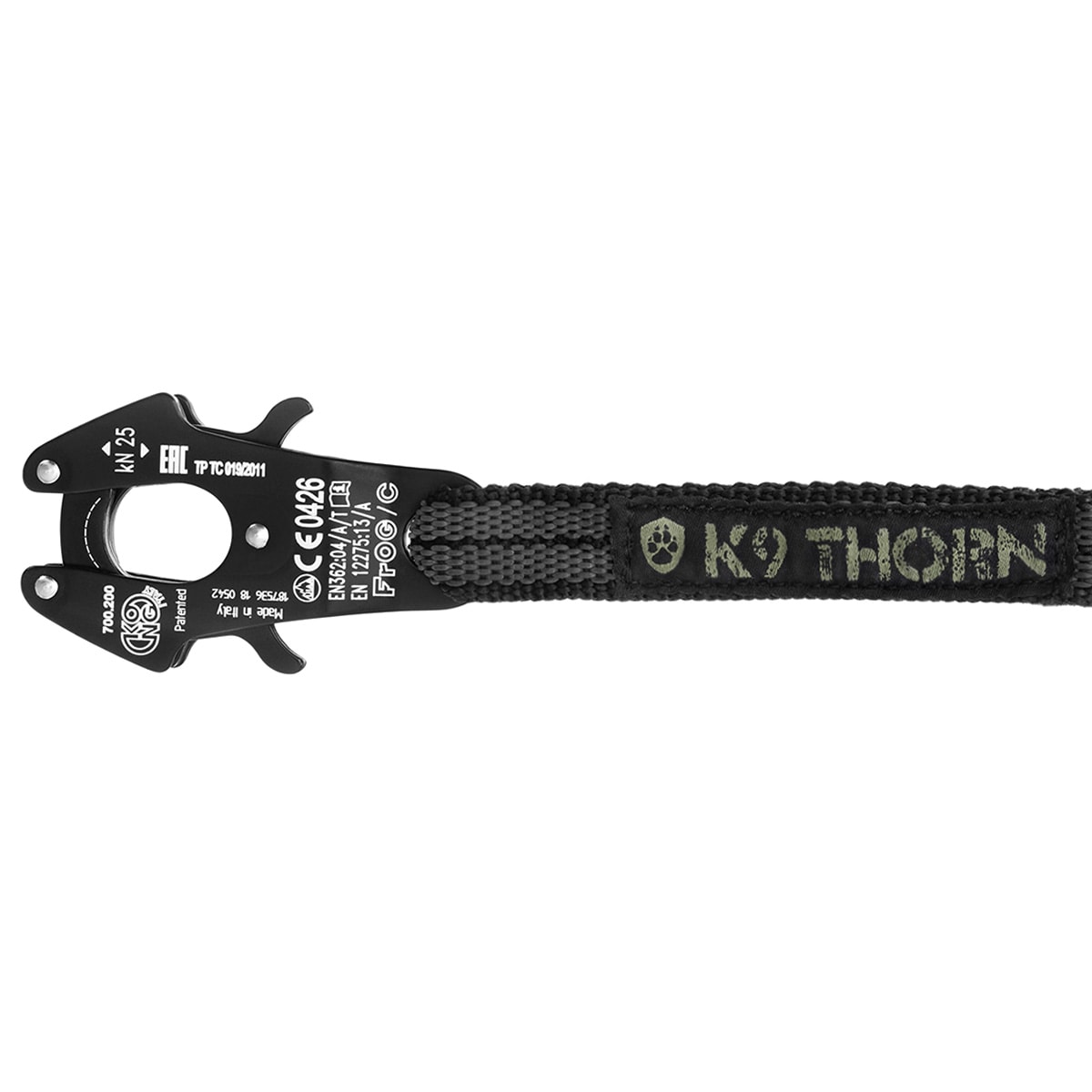 Smycz K9 Thorn Kong Frog antypoślizgowa - 200 cm