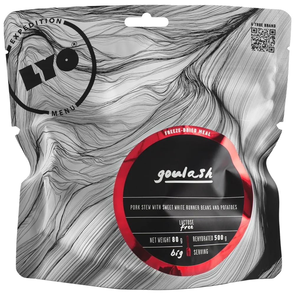 Żywność liofilizowana LYOFOOD Gulasz wieprzowy z ziemniakami i białą fasolą 500 g