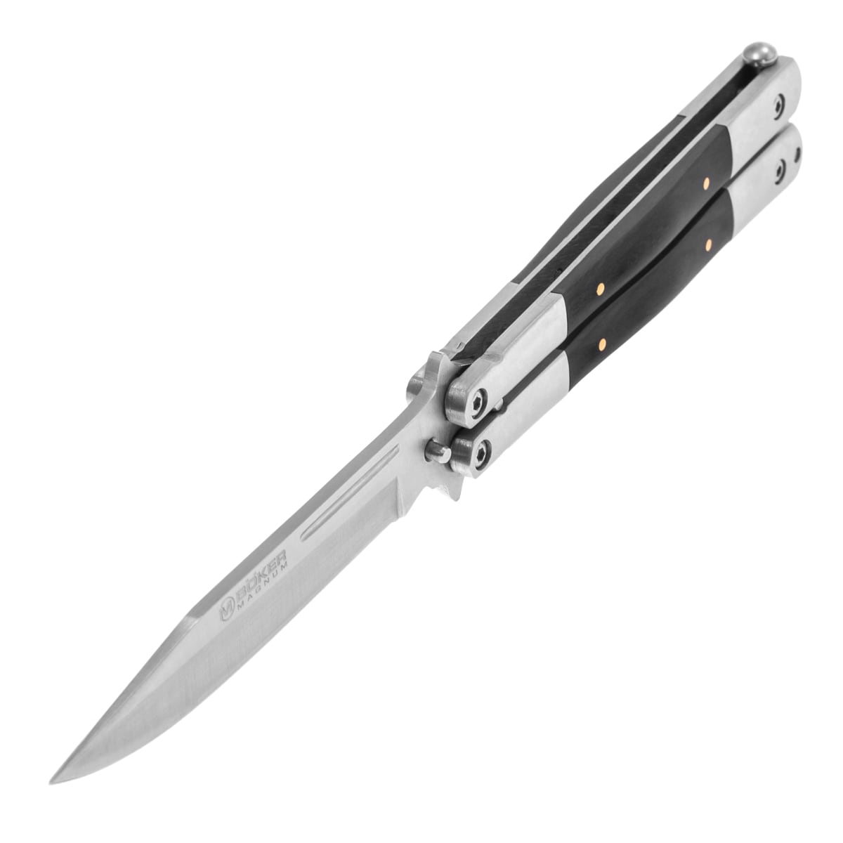 Складаний ніж-метелик Boker Magnum Balisong Wood