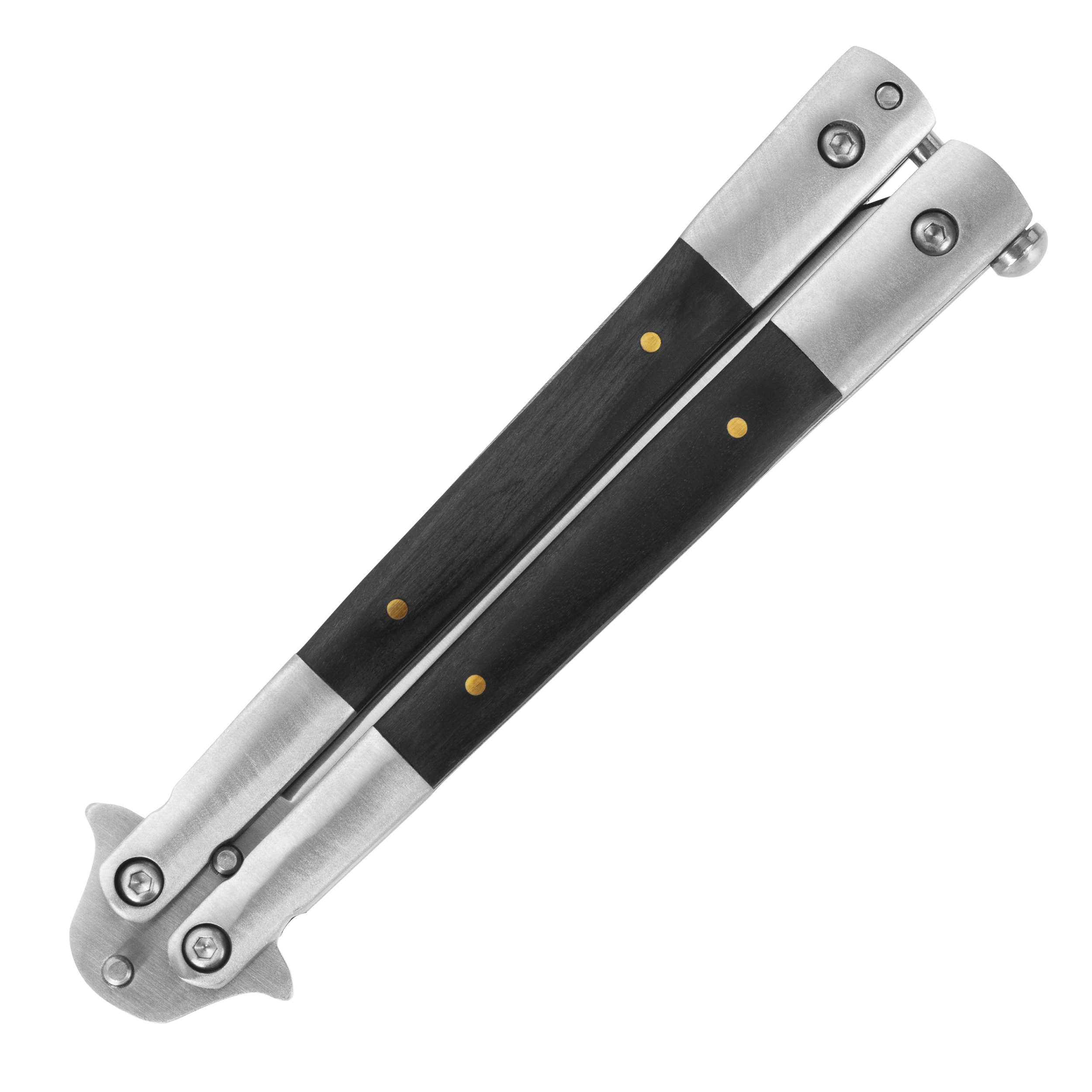 Nóż składany motylek Boker Magnum Balisong Wood