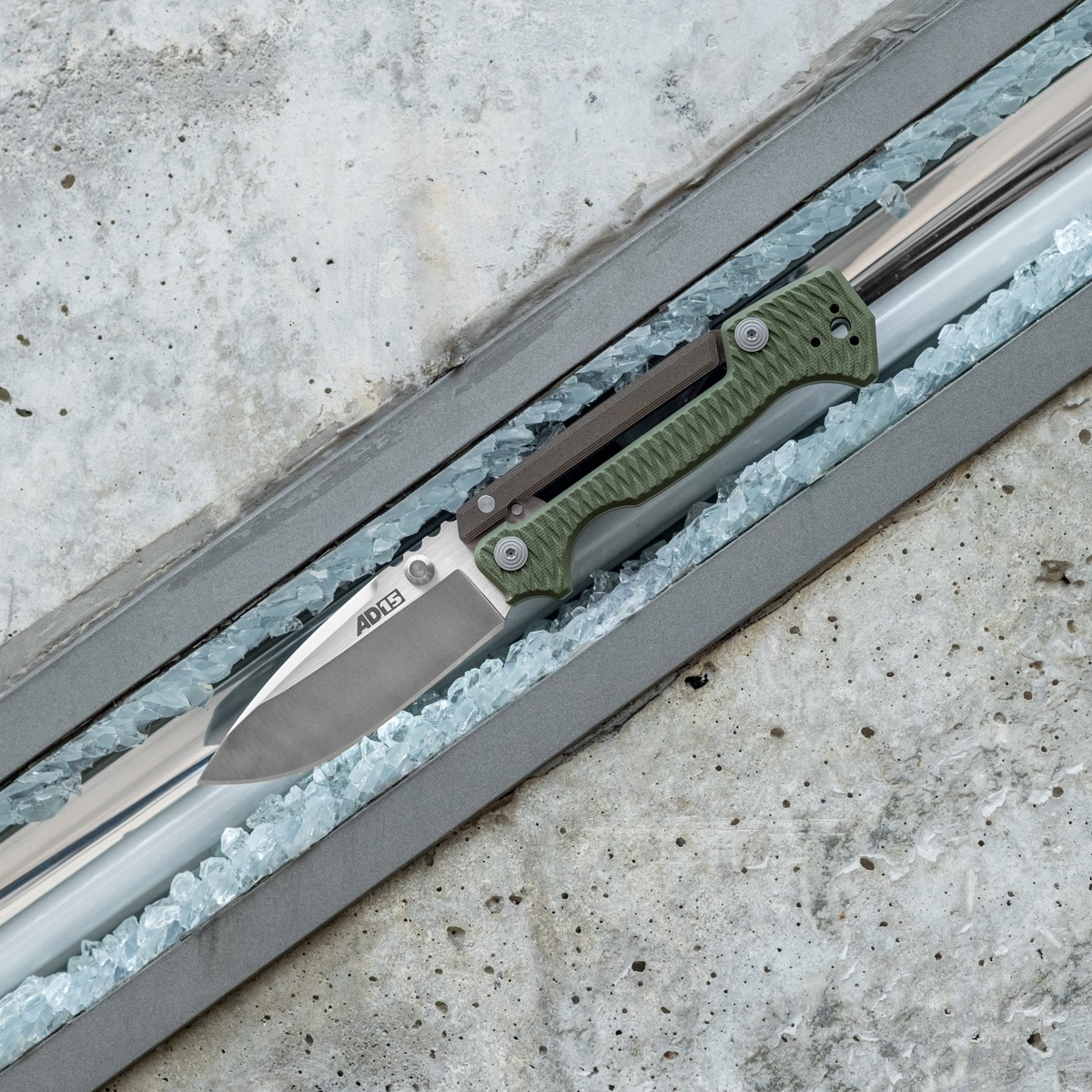 Nóż składany Cold Steel AD-15 S35VN - OD Green