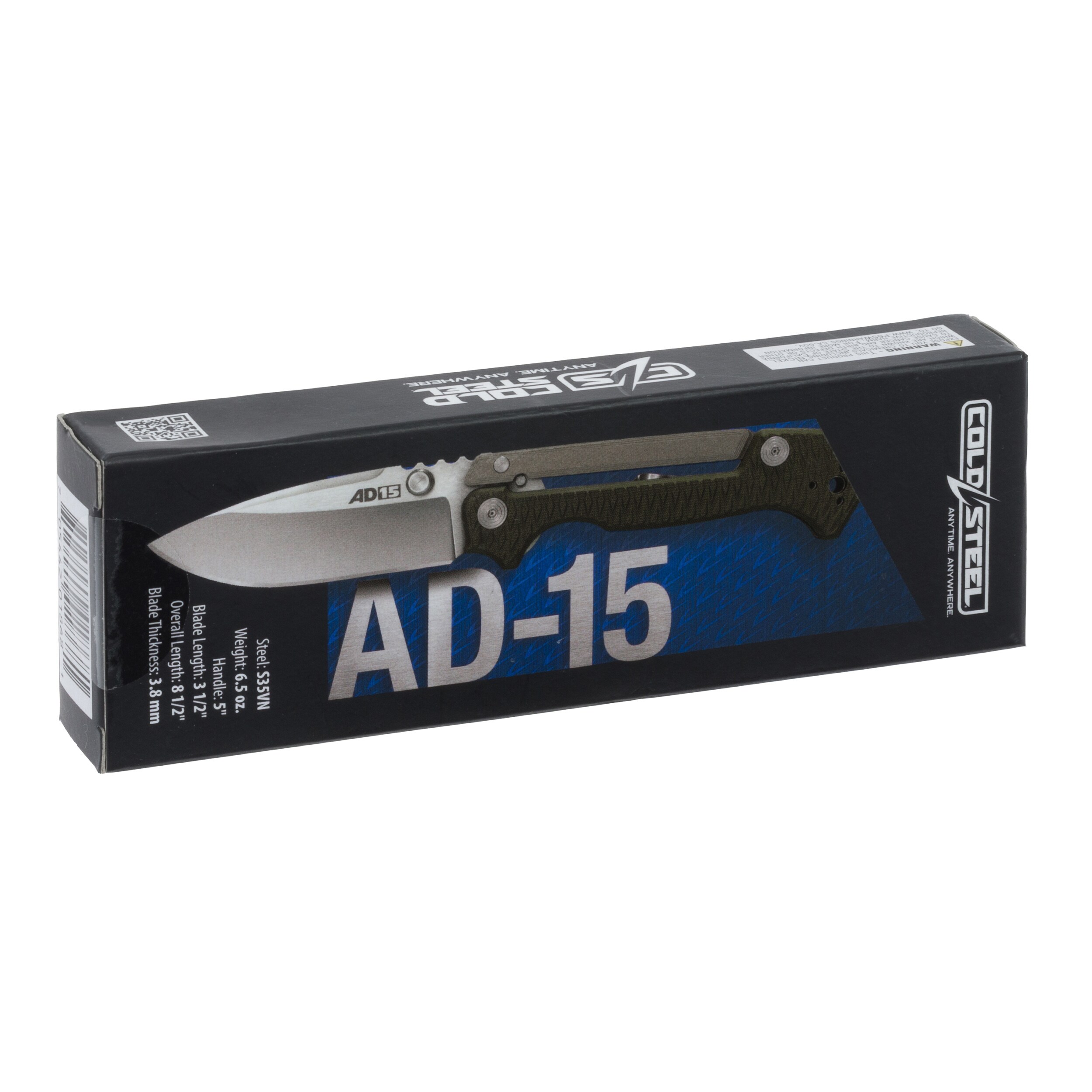 Nóż składany Cold Steel AD-15 S35VN - OD Green