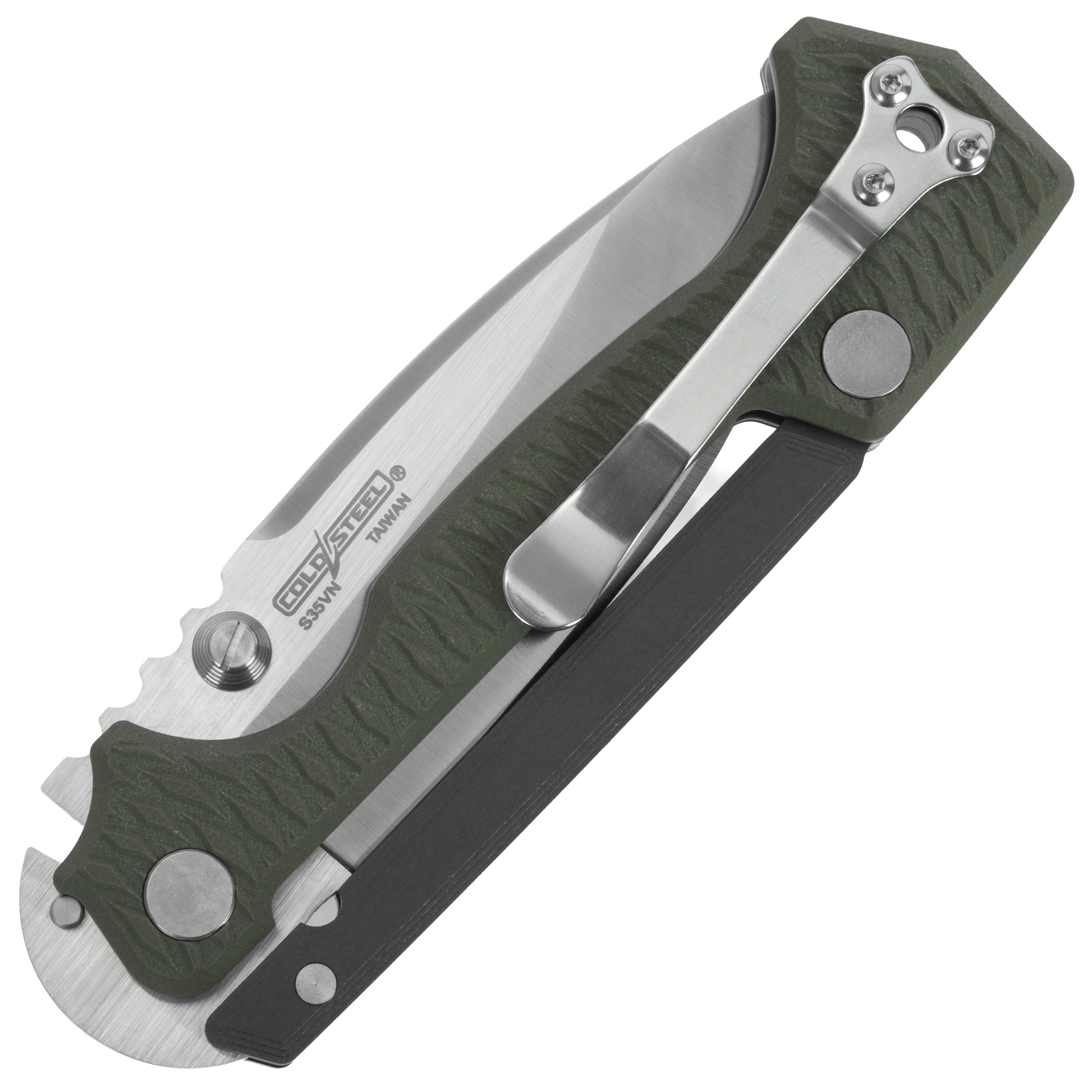 Nóż składany Cold Steel AD-15 S35VN - OD Green