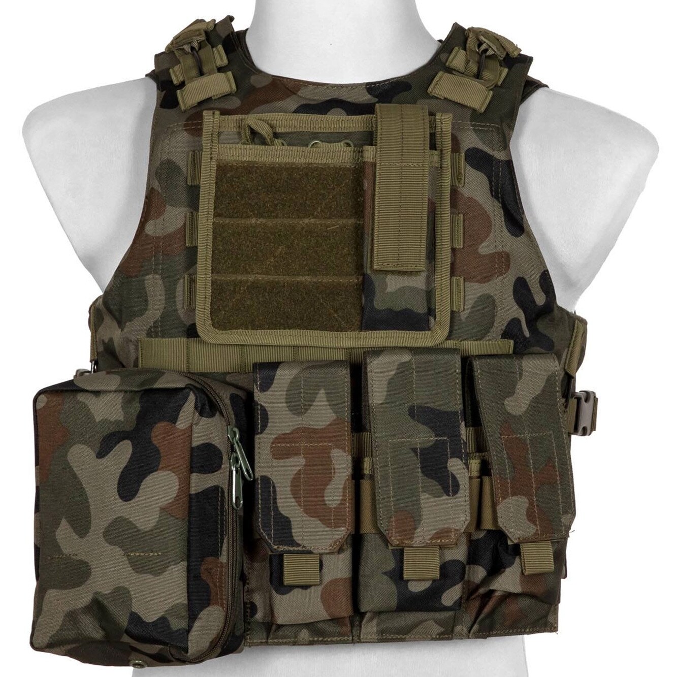 Kamizelka taktyczna GFC Tactical typu FSBE - wz.93 Pantera PL Woodland