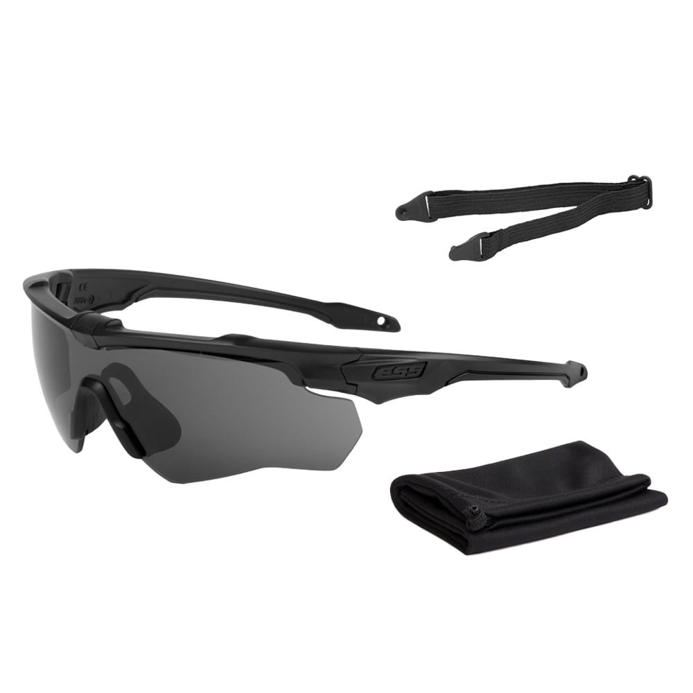 Тактичні окуляри ESS Crossblade One Smoke Gray