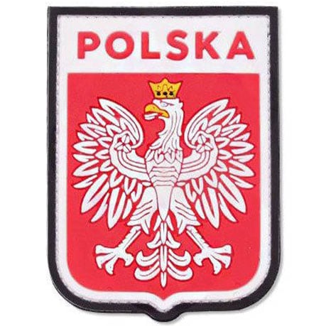 101 Inc. патч. Польський герб 3D PVC 