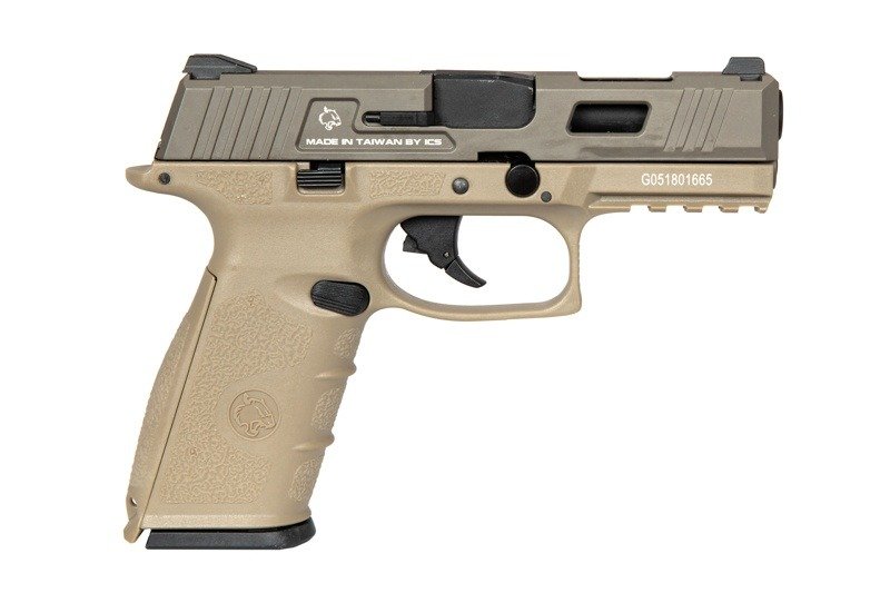 Pistolet GBB ICS BLE-XFG - Tan
