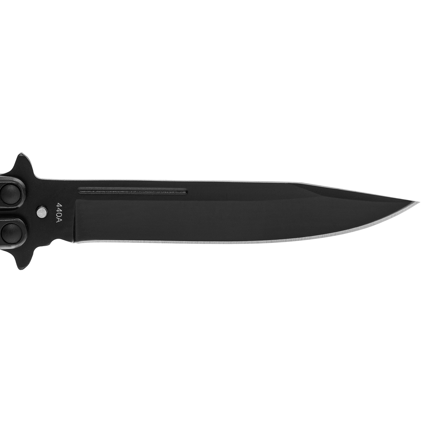 Boker Magnum Balisong Folding Knife All Black