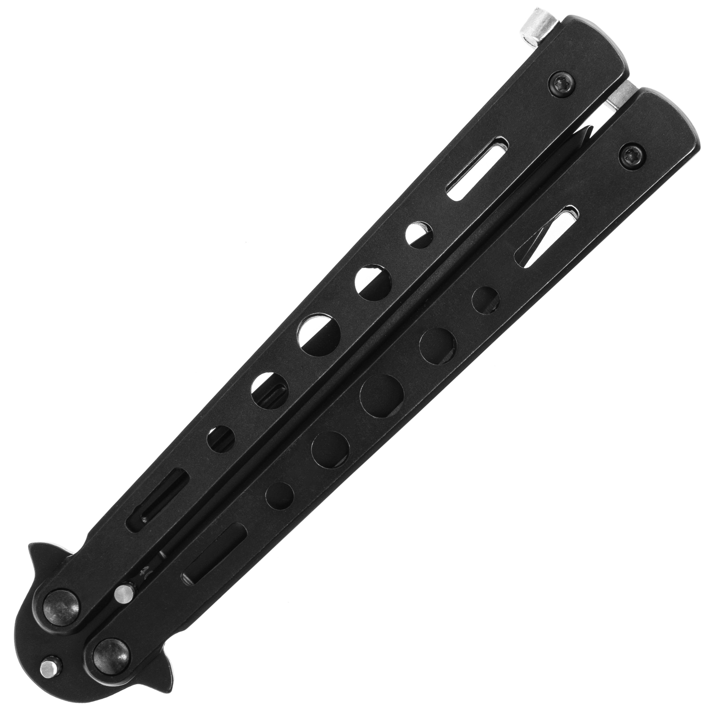Boker Magnum Balisong Folding Knife All Black