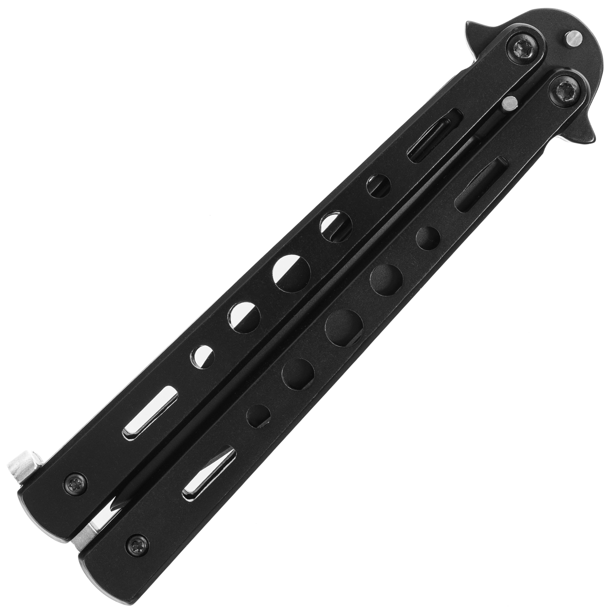Boker Magnum Balisong Folding Knife All Black