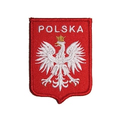 Emblemat "Godło RP" z napisem Polska