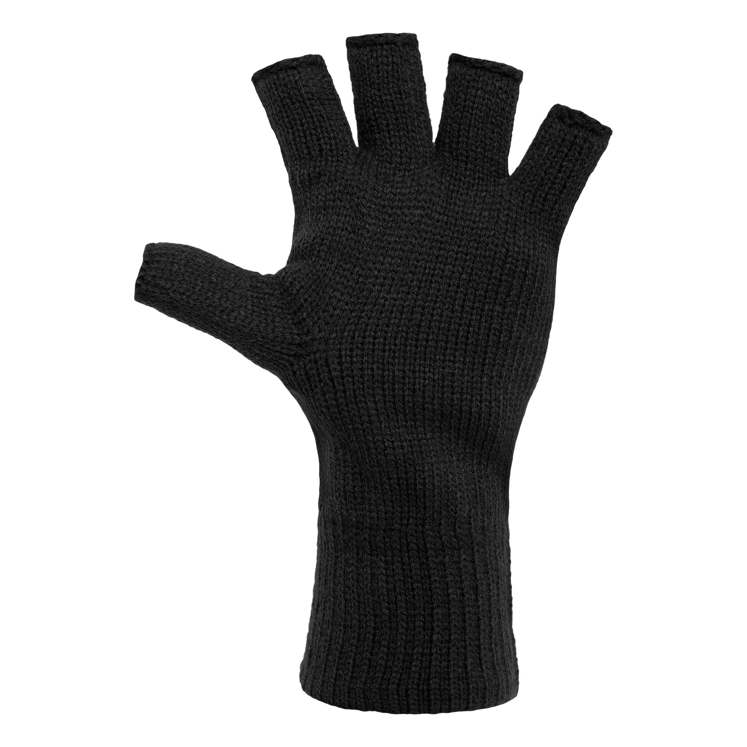 Rękawice Mil-Tec Thinsulate bez palców - Black