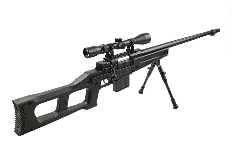 Снайперська гвинтівка ASG MB4409D - з оптичним прицілом та сошкою