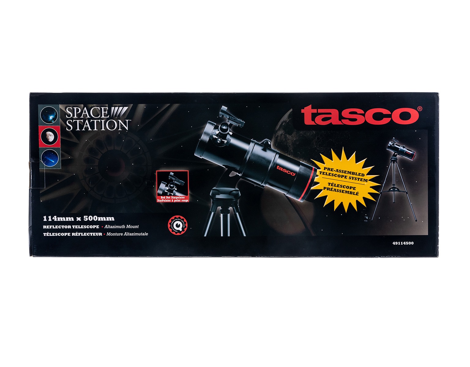 Teleskop Tasco Spacestation 114x500