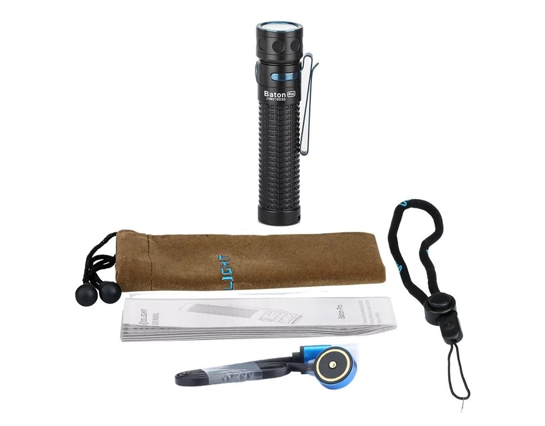 Latarka akumulatorowa Olight Baton Pro - 2000 lumenów