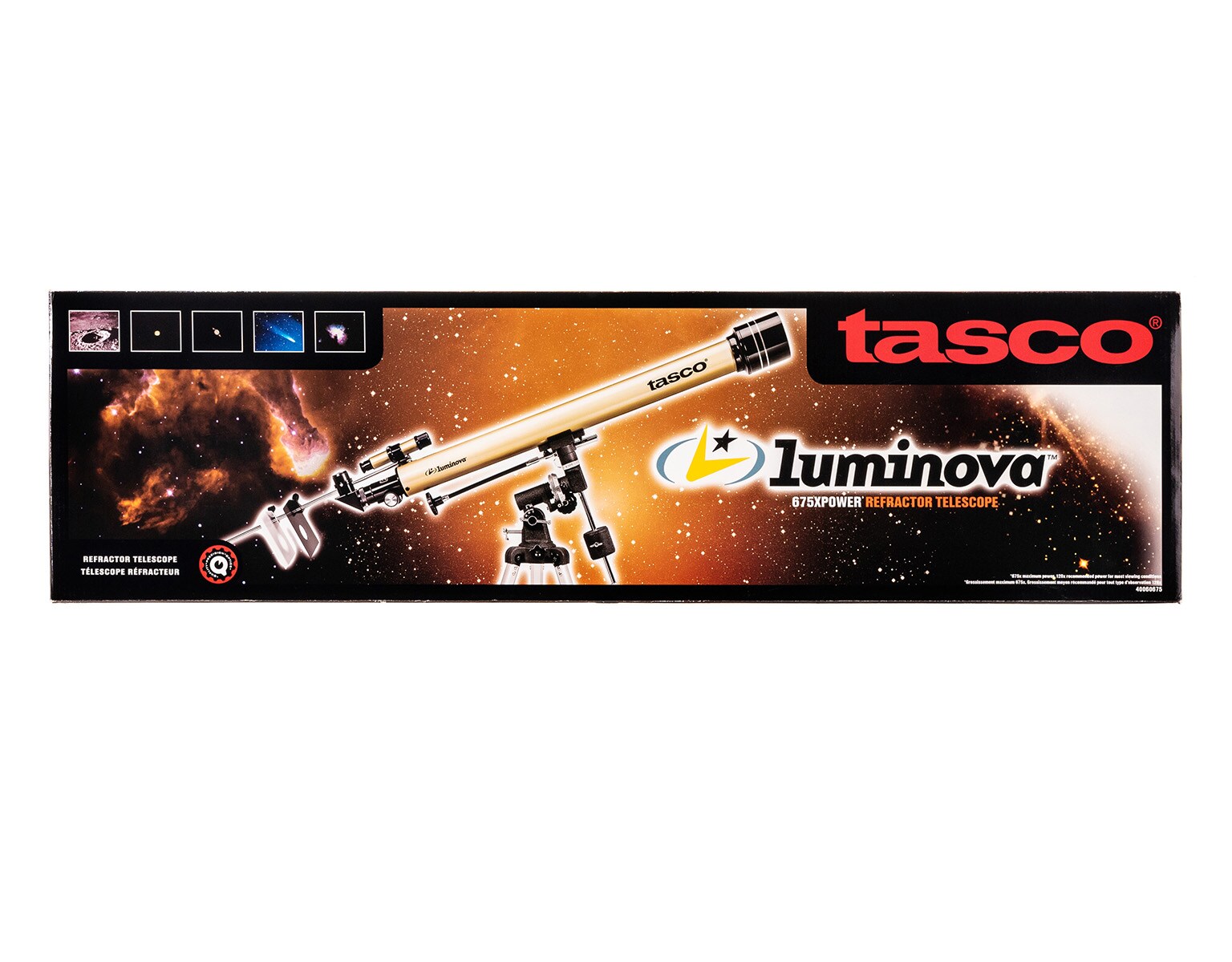 Teleskop Tasco Luminova 60x900 mm 675x