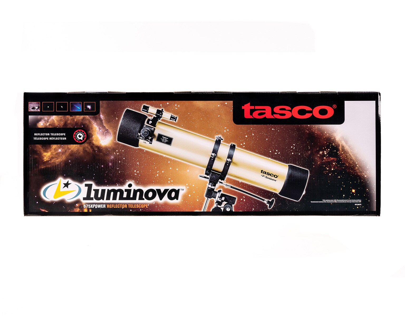 Teleskop Tasco Luminova 114x900 mm 675x