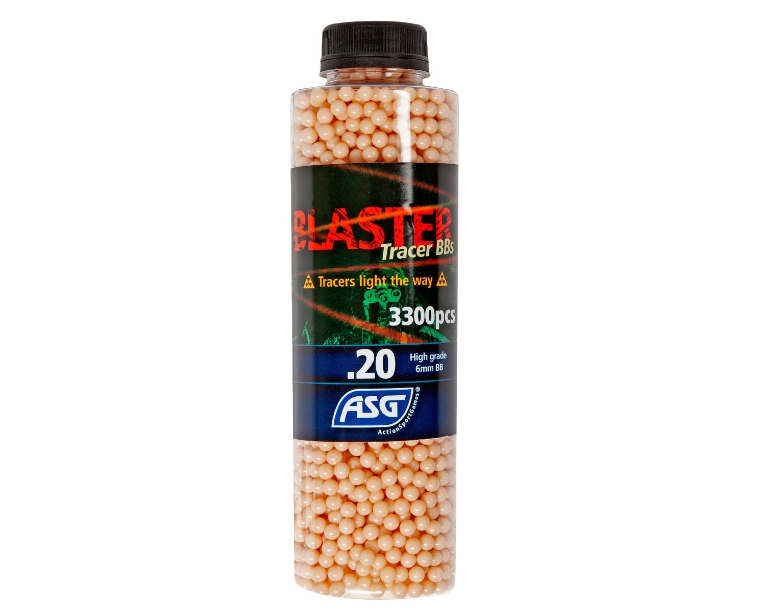 Kulki ASG Blaster Tracer 0,20 g 3300 szt. - czerwone