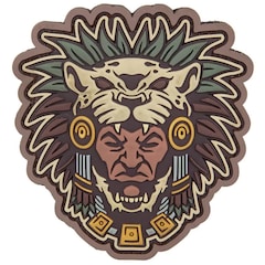 Naszywka Mil Spec Monkey Aztec Warrior Head Multicam