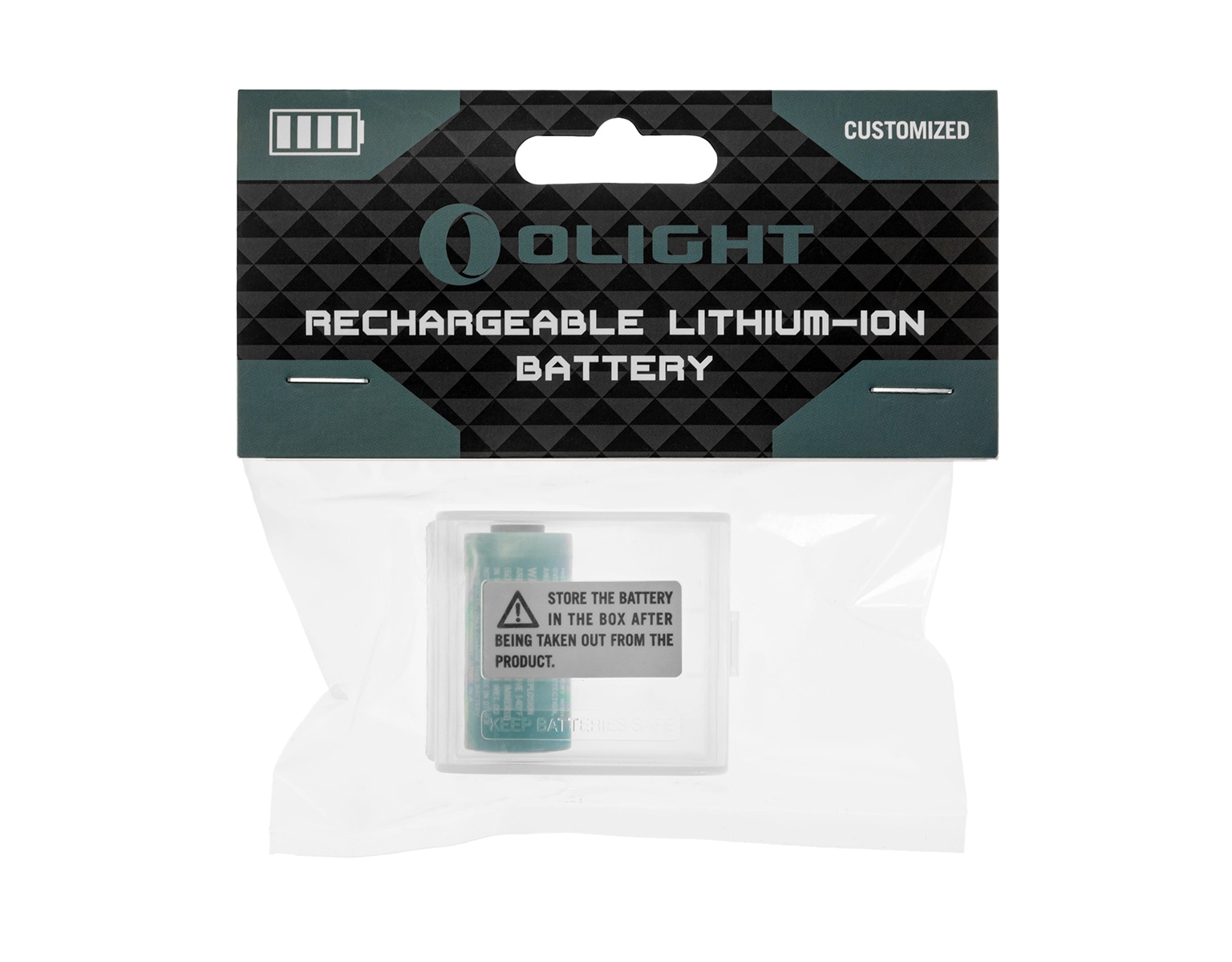 Akumulator 3,7V Olight RCR123/IMR16340 550 mAh