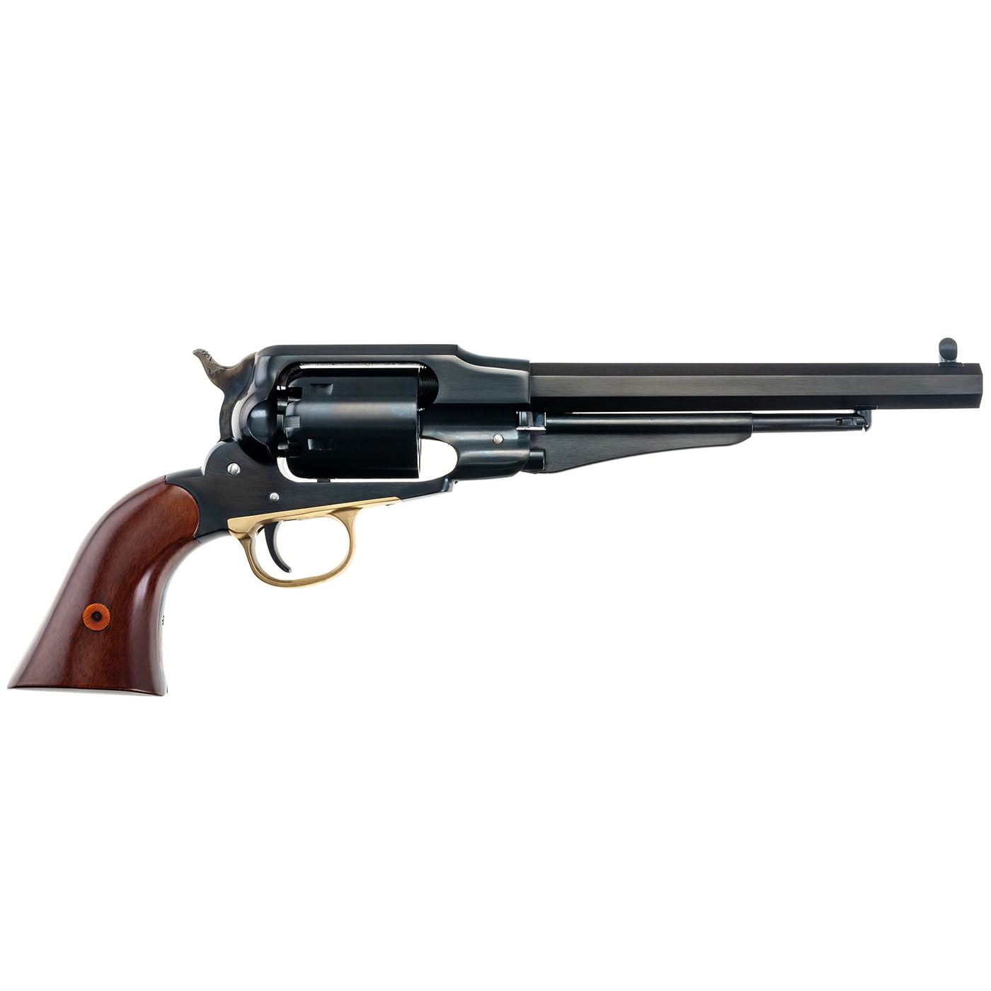 Револьвер на чорному поросі Uberti 1858 New Improved Army .44 8