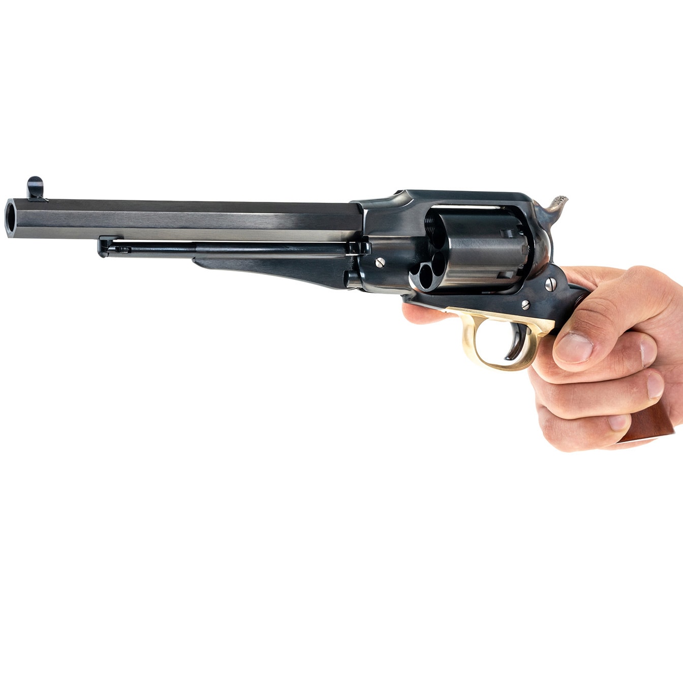 Uberti 1858 New Improved Army Black Powder Revolver .44 8