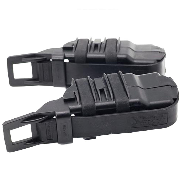 Zestaw dwóch ładownic FMA FAST na magazynki pistoletowe - Black