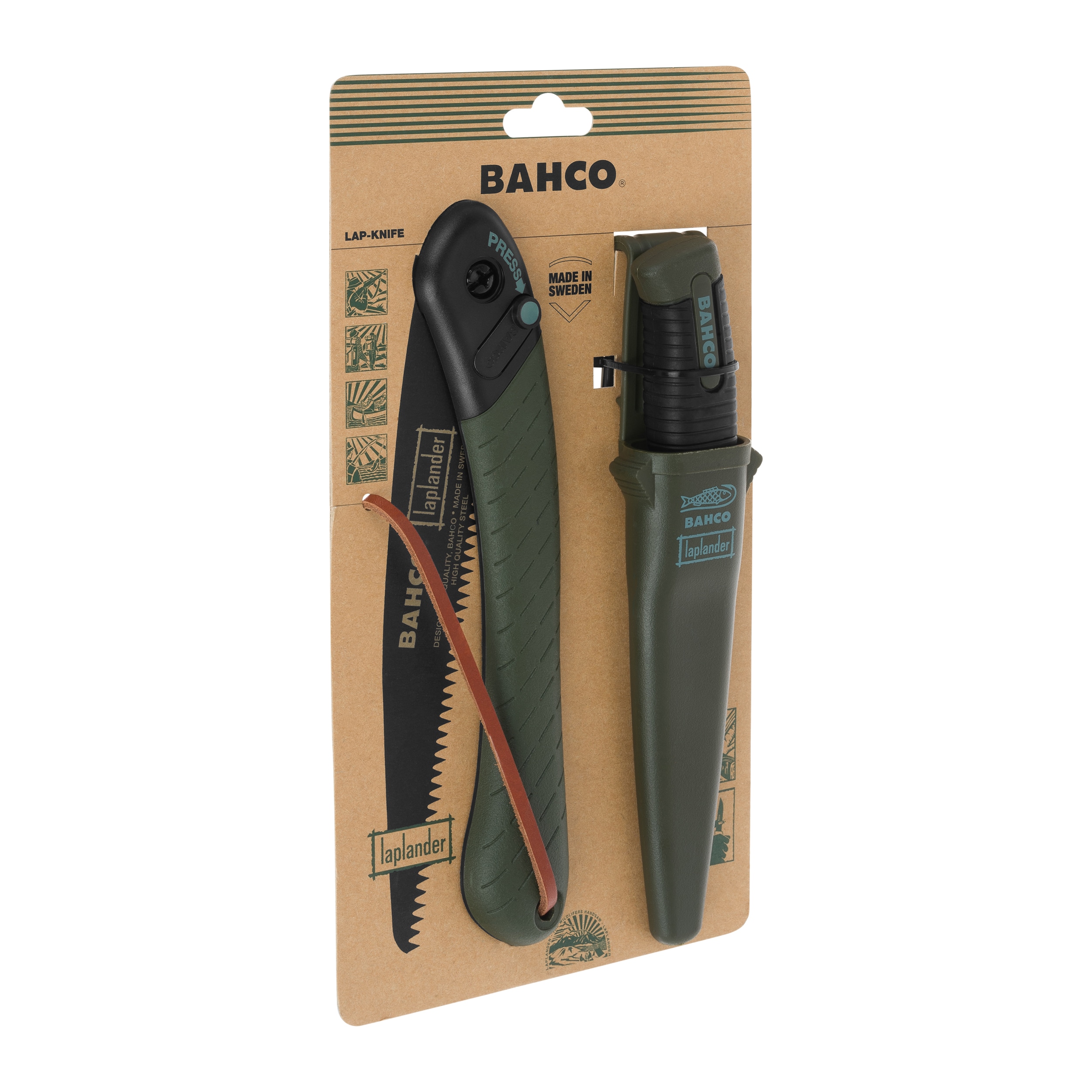 Ніж і пилка Bahco Laplander