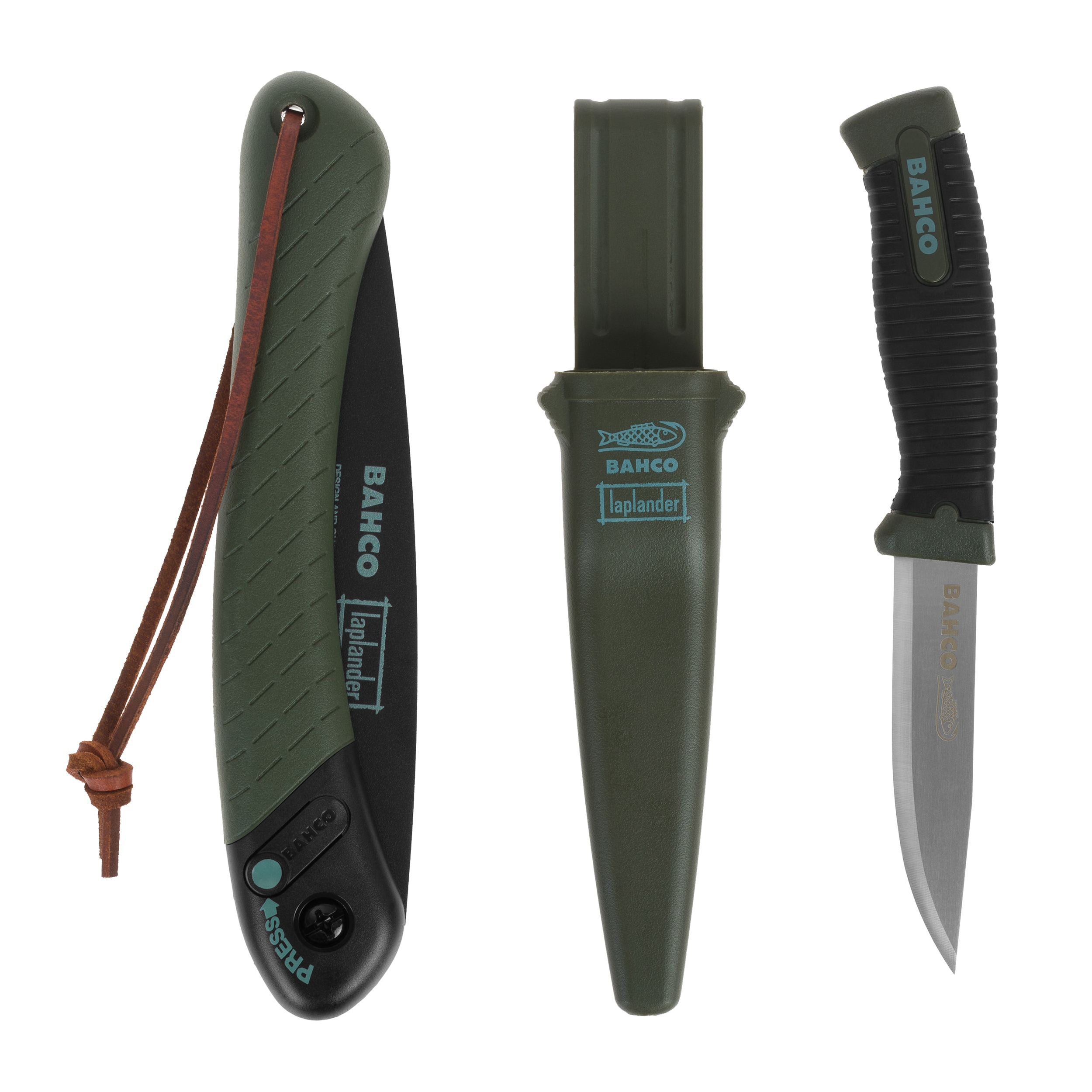 Nóż i piła Bahco Laplander