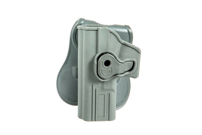 Kabura Ultimate Tactical do pistoletów Glock leworęczna - szara