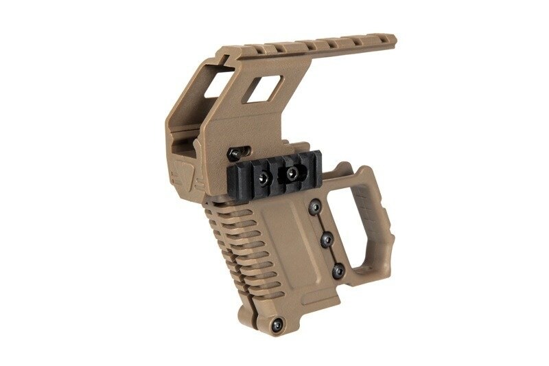Цівка Ultimate Tactical Pistol Carbine Kit для реплік Glock 17/18/19 - Tan 