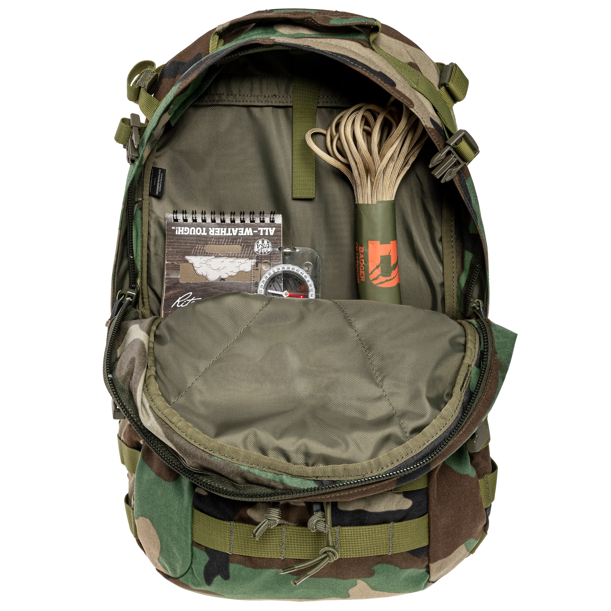 Plecak Helikon-Tex EDC Cordura 21 l - US Woodland