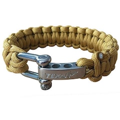 Bransoletka Paracord Texar szekla - Coyote