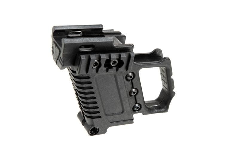 Комплект переобладнання пістолет-карабін для реплік G17/18/19 - чорний (ACM-09-023323) G