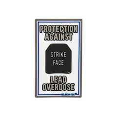 Naszywka Helikon Lead Overdose PVC White