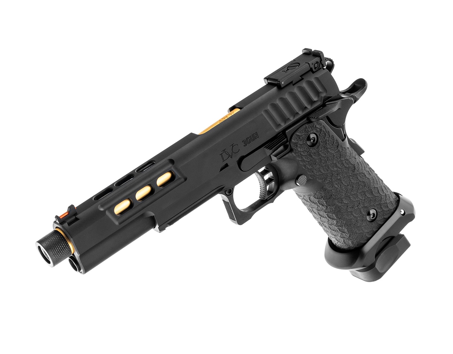Pistolet ASG GBB STI DVC3 2011 Threaded Barrel - Black