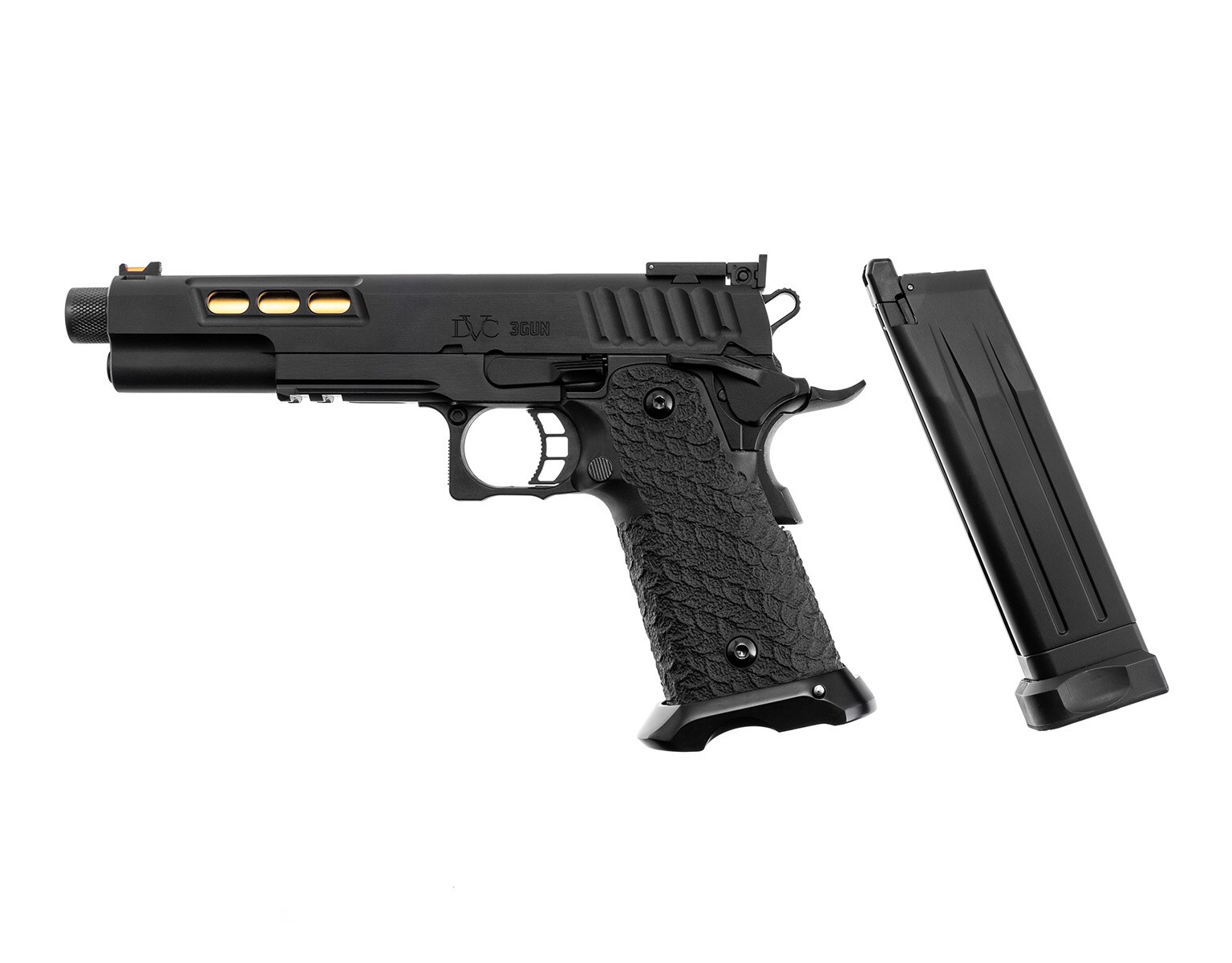 Pistolet ASG GBB STI DVC3 2011 Threaded Barrel - Black