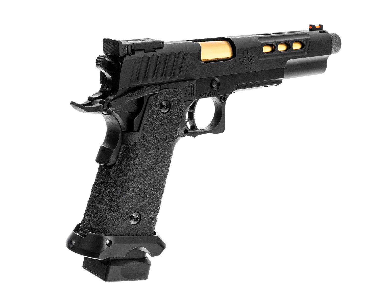Pistolet ASG GBB STI DVC3 2011 Threaded Barrel - Black
