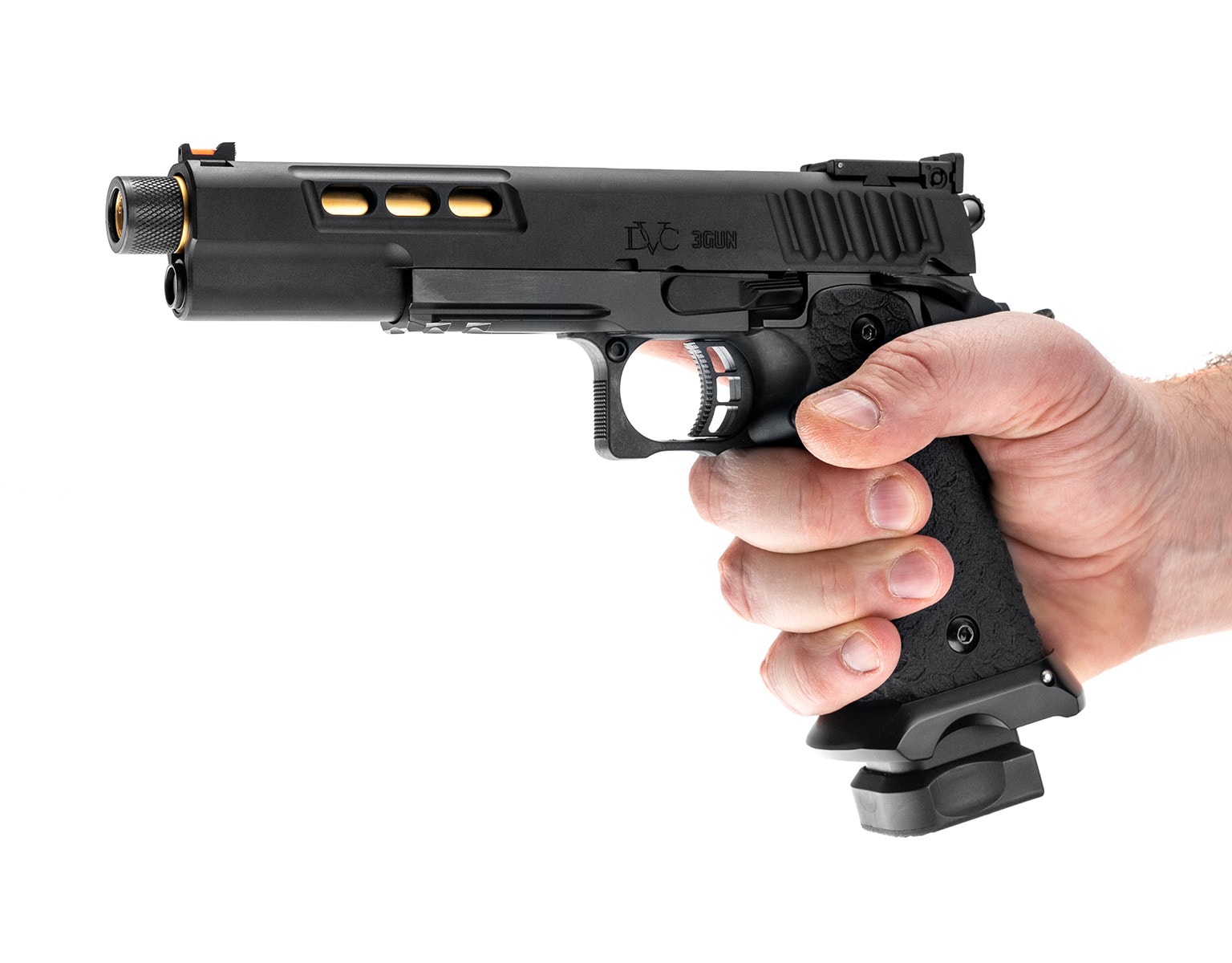 Pistolet ASG GBB STI DVC3 2011 Threaded Barrel - Black