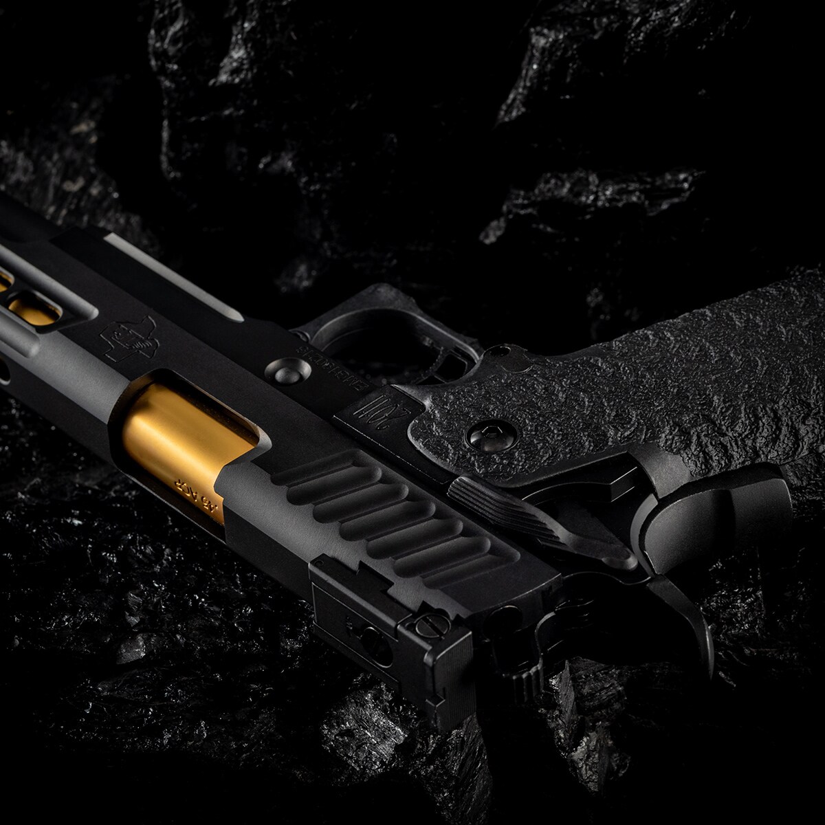 Pistolet ASG GBB STI DVC3 2011 Threaded Barrel - Black