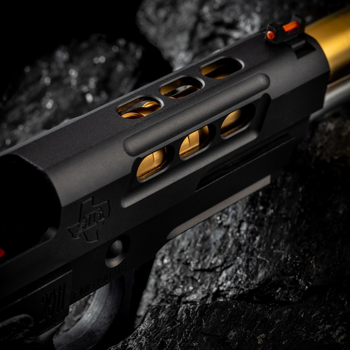 Pistolet ASG GBB STI DVC3 2011 Threaded Barrel - Black