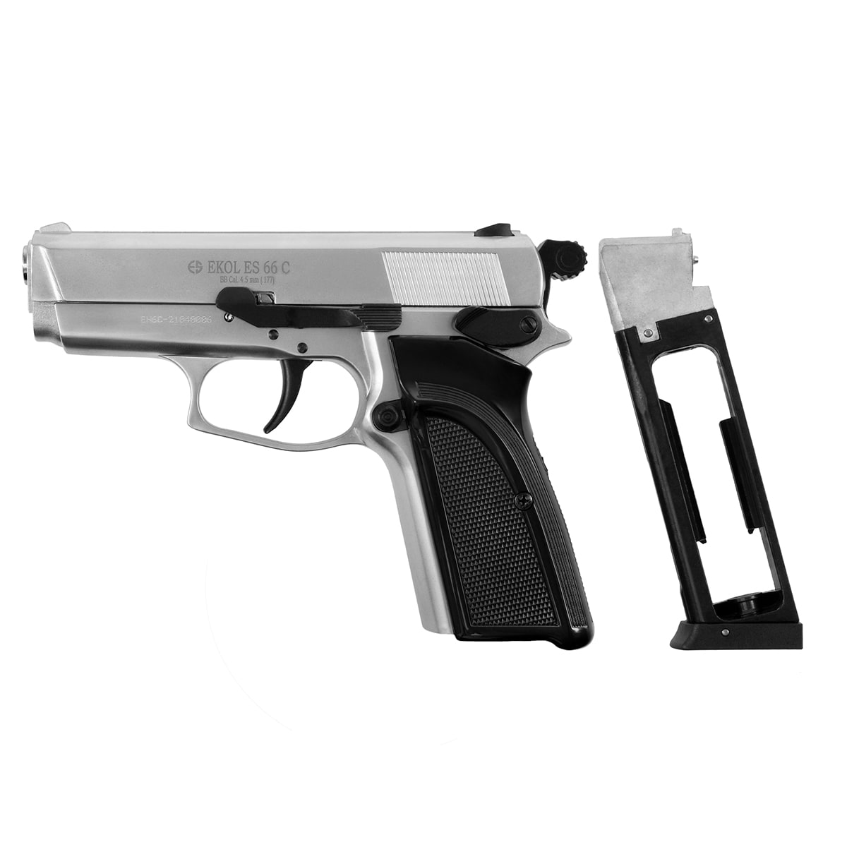 Пневматичний пістолет Ekol ES 66C 4,5 мм - White